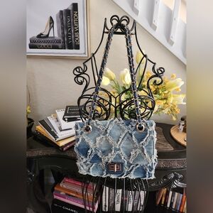 M Marco denim shoulder / Crossbody Bag